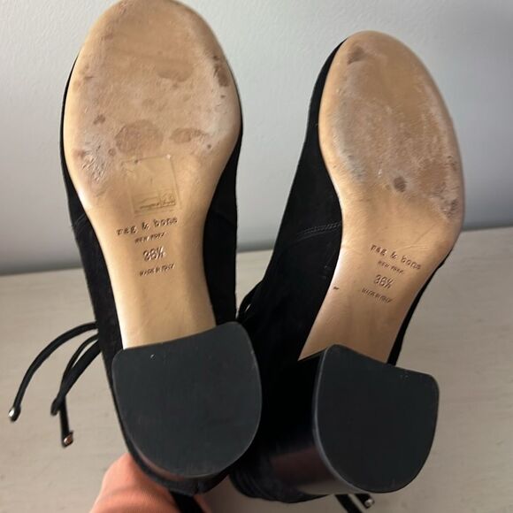 Rag & Bone Dalia II Suede
Tie Boot Ankle Bootie, sz 6.5/36.5 - Picture 10 of 11